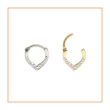 Load image into Gallery viewer, Jewelled Teardrop Ring