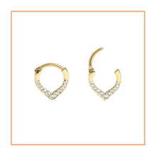 Load image into Gallery viewer, Jewelled Teardrop Ring
