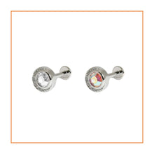 Load image into Gallery viewer, Pavé Offset Labret