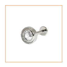 Load image into Gallery viewer, Pavé Offset Labret