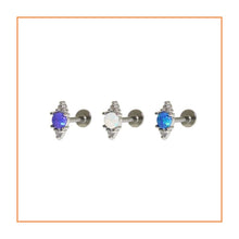 Load image into Gallery viewer, Persephone Opal Labret