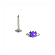Load image into Gallery viewer, Persephone Opal Labret