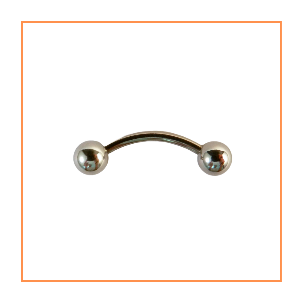 316L Curved Barbell