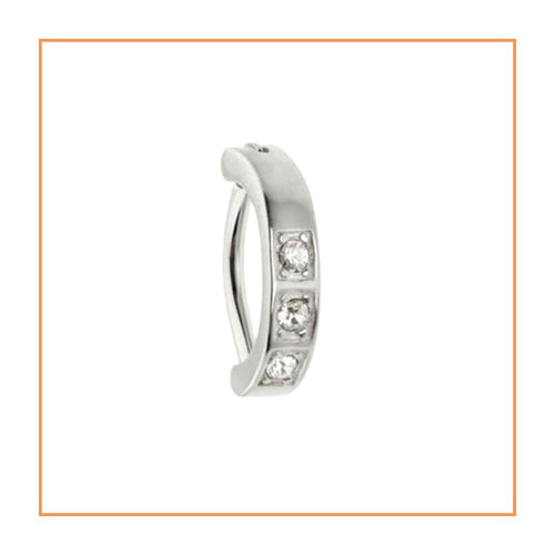 Triple Gem Rook Ring