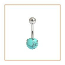 Load image into Gallery viewer, Turquoise Navel Bananabell