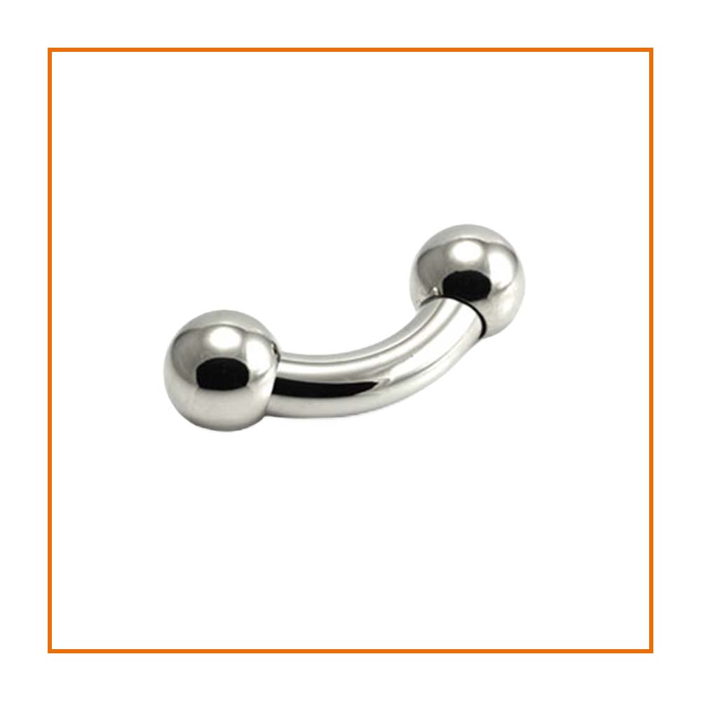 Internally Threaded Steel Curved Barbells – Lighthouse Tattoo & Piercing  Studio